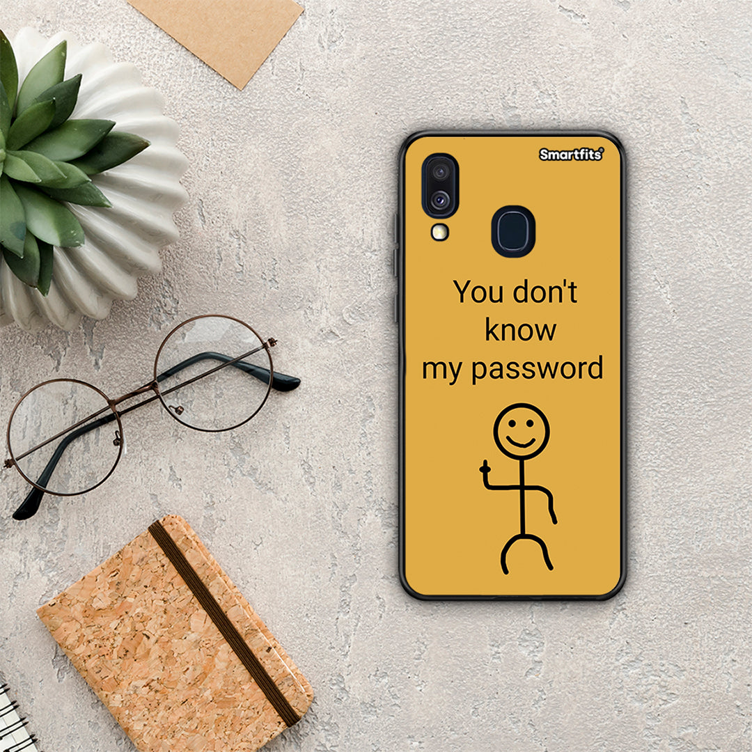 My Password - Samsung Galaxy A40 θήκη