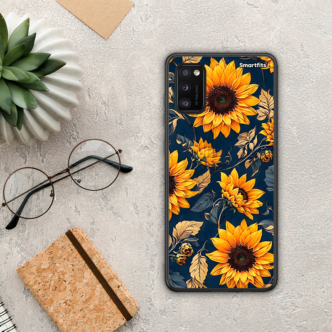 Autumn Sunflowers - Samsung Galaxy A41 case