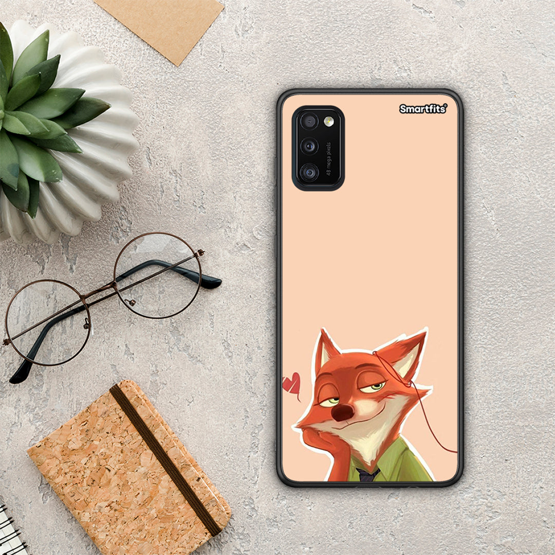 Nick Wilde And Judy Hopps Love 1 - Samsung Galaxy A41 θήκη