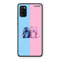 Thumbnail for Samsung A41 Stitch And Angel θήκη από τη Smartfits με σχέδιο στο πίσω μέρος και μαύρο περίβλημα | Smartphone case with colorful back and black bezels by Smartfits