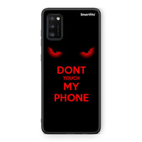 Thumbnail for Samsung A41 Touch My Phone Θήκη από τη Smartfits με σχέδιο στο πίσω μέρος και μαύρο περίβλημα | Smartphone case with colorful back and black bezels by Smartfits