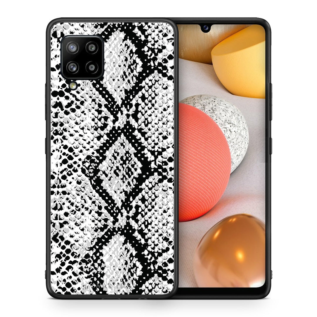 Animal White Snake - Samsung Galaxy A42 case