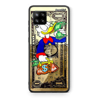 Thumbnail for Θήκη Samsung Galaxy A42 Duck Money από τη Smartfits με σχέδιο στο πίσω μέρος και μαύρο περίβλημα | Samsung Galaxy A42 Duck Money case with colorful back and black bezels