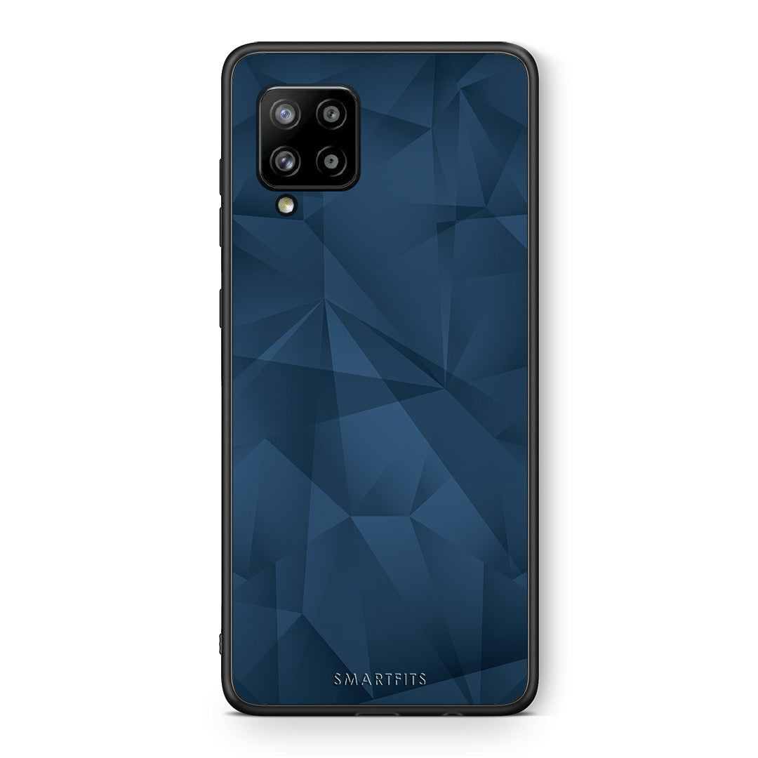 Geometric Blue Abstract - Samsung Galaxy A42 case