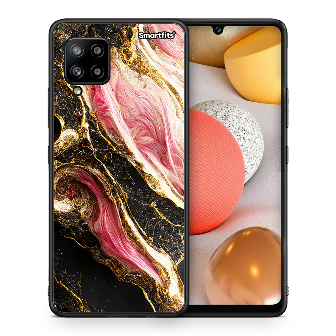 Glamorous Pink Marble - Samsung Galaxy A42 case