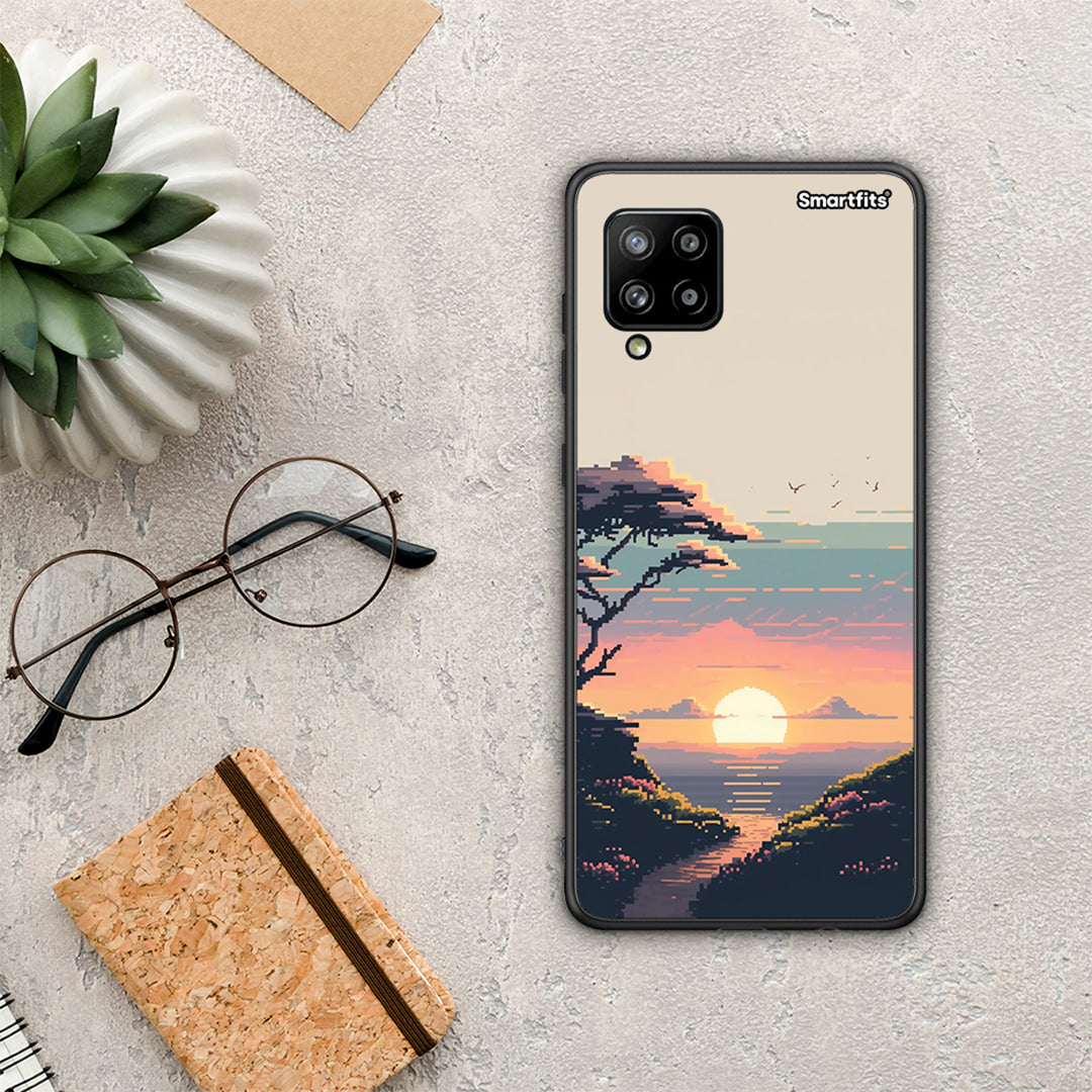 Pixel Sunset - Samsung Galaxy A42 case