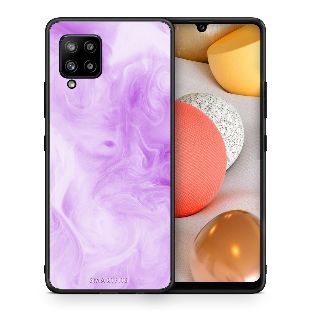 Watercolor Lavender - Samsung Galaxy A42 case