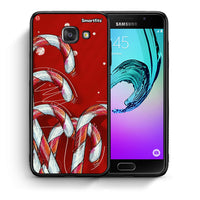 Thumbnail for Θήκη Samsung A5 2017 Candy Cane από τη Smartfits με σχέδιο στο πίσω μέρος και μαύρο περίβλημα | Samsung A5 2017 Candy Cane case with colorful back and black bezels