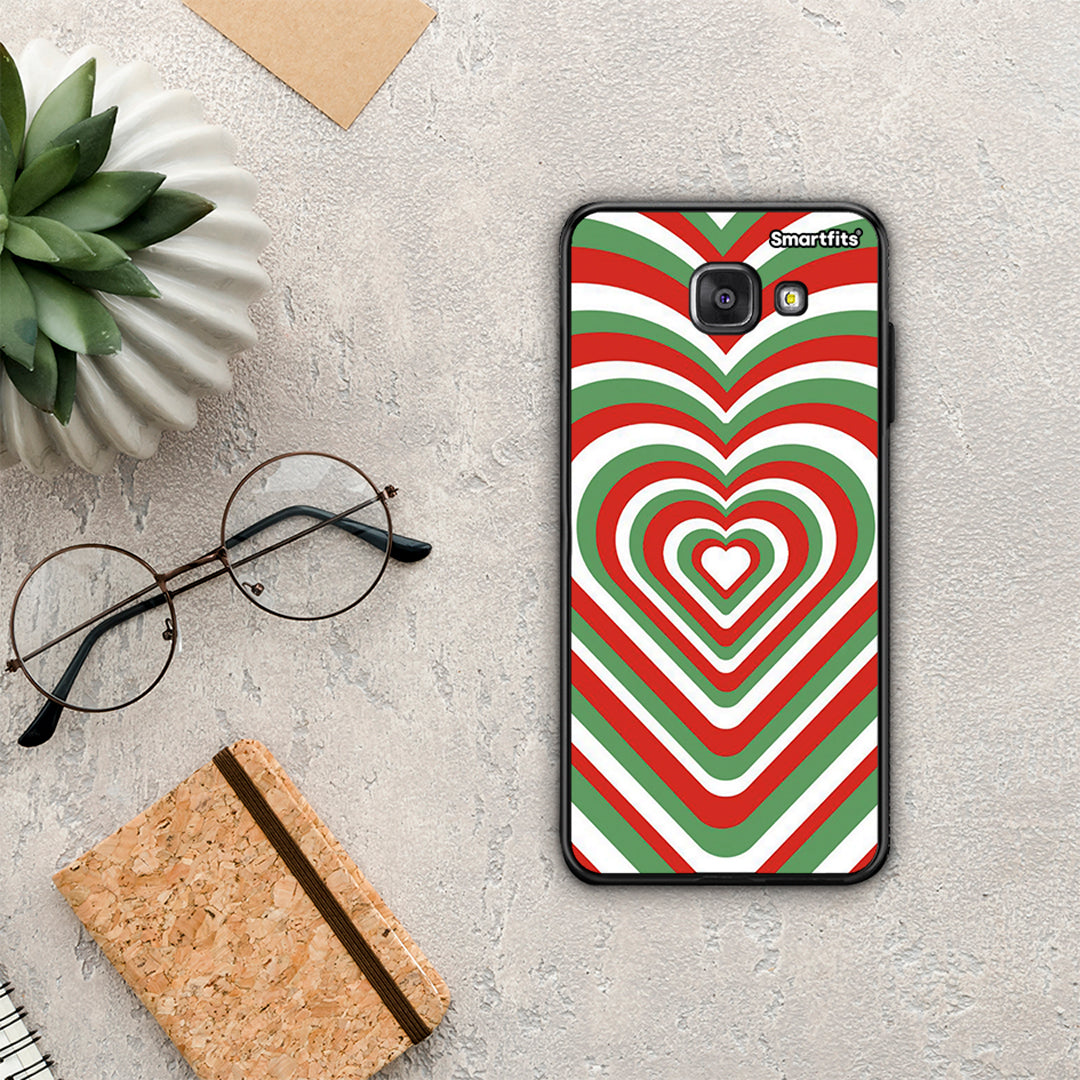 Christmas Hearts - Samsung Galaxy A5 2017 case