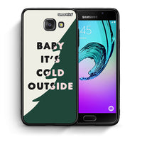 Thumbnail for Θήκη Samsung A5 2017 Cold Outside από τη Smartfits με σχέδιο στο πίσω μέρος και μαύρο περίβλημα | Samsung A5 2017 Cold Outside case with colorful back and black bezels