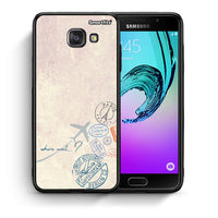 Thumbnail for Θήκη Samsung A5 2017 Where Next από τη Smartfits με σχέδιο στο πίσω μέρος και μαύρο περίβλημα | Samsung A5 2017 Where Next case with colorful back and black bezels
