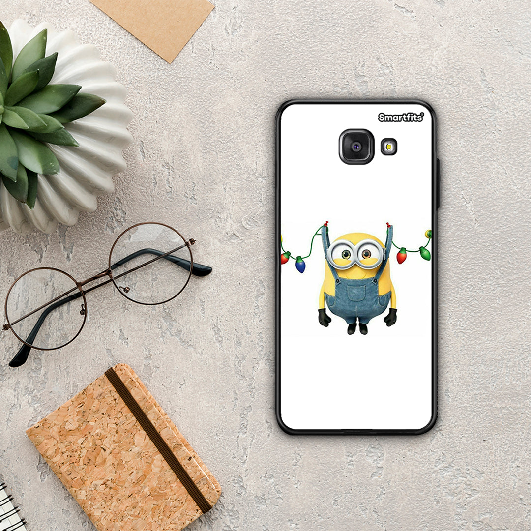 Xmas Minion Lights - Samsung Galaxy A5 2017 case