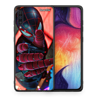 Thumbnail for Θήκη Samsung A50 / A30s Spider Hand από τη Smartfits με σχέδιο στο πίσω μέρος και μαύρο περίβλημα | Samsung A50 / A30s Spider Hand case with colorful back and black bezels