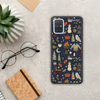 Thumbnail for Christmas Elements - Samsung Galaxy A51 case
