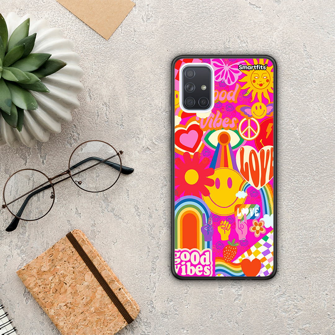 Hippie Love - Samsung Galaxy A51 θήκη