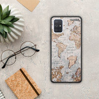 Thumbnail for World Map - Samsung Galaxy A51 θήκη
