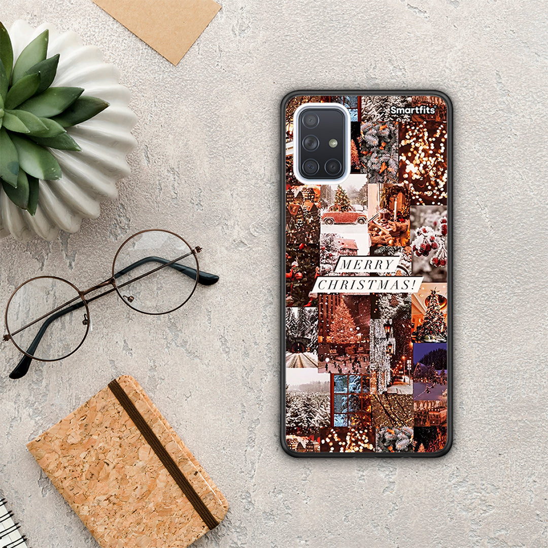 Xmas Collage - Samsung Galaxy A51 case