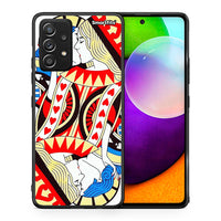 Thumbnail for Θήκη Samsung Galaxy A52 Card Love από τη Smartfits με σχέδιο στο πίσω μέρος και μαύρο περίβλημα | Samsung Galaxy A52 Card Love case with colorful back and black bezels