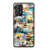 Thumbnail for Samsung Galaxy A52 Live To Travel θήκη από τη Smartfits με σχέδιο στο πίσω μέρος και μαύρο περίβλημα | Smartphone case with colorful back and black bezels by Smartfits