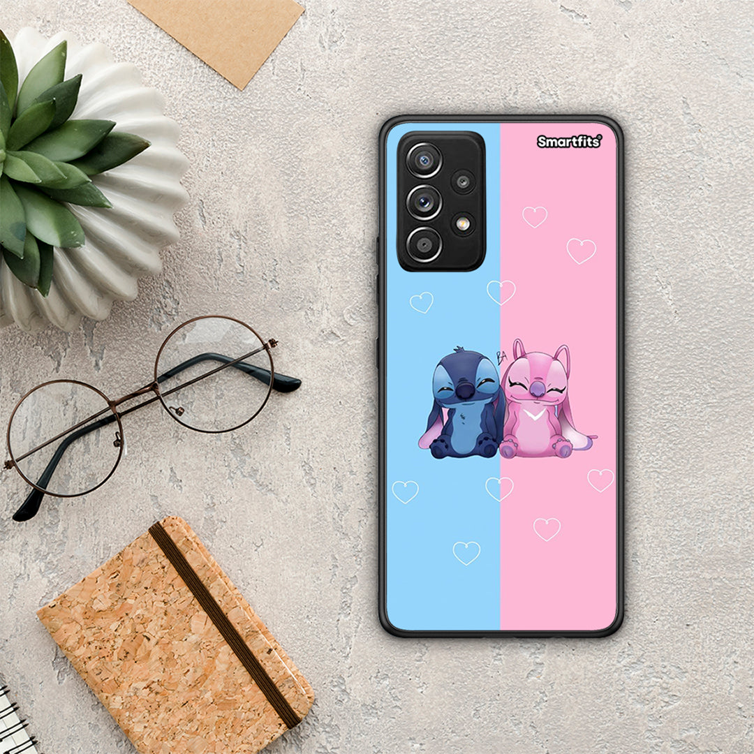 Stitch And Angel - Samsung Galaxy A52 / A52s / A52 5G θήκη