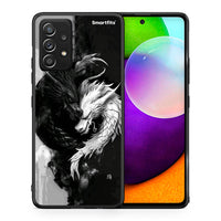 Thumbnail for Θήκη Samsung Galaxy A52 Yin Yang από τη Smartfits με σχέδιο στο πίσω μέρος και μαύρο περίβλημα | Samsung Galaxy A52 Yin Yang case with colorful back and black bezels