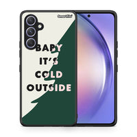 Thumbnail for Θήκη Samsung Galaxy A54 Cold Outside από τη Smartfits με σχέδιο στο πίσω μέρος και μαύρο περίβλημα | Samsung Galaxy A54 Cold Outside Case with Colorful Back and Black Bezels