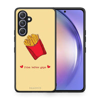 Thumbnail for Θήκη Samsung Galaxy A54 Fries Before Guys από τη Smartfits με σχέδιο στο πίσω μέρος και μαύρο περίβλημα | Samsung Galaxy A54 Fries Before Guys Case with Colorful Back and Black Bezels