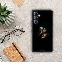 Thumbnail for Θήκη Samsung Galaxy A54 Hero Clown από τη Smartfits με σχέδιο στο πίσω μέρος και μαύρο περίβλημα | Samsung Galaxy A54 Hero Clown Case with Colorful Back and Black Bezels