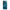 Θήκη Samsung Galaxy A54 Marble Blue από τη Smartfits με σχέδιο στο πίσω μέρος και μαύρο περίβλημα | Samsung Galaxy A54 Marble Blue Case with Colorful Back and Black Bezels