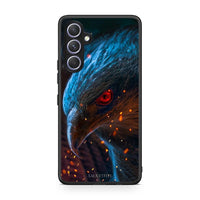Thumbnail for Θήκη Samsung Galaxy A54 PopArt Eagle από τη Smartfits με σχέδιο στο πίσω μέρος και μαύρο περίβλημα | Samsung Galaxy A54 PopArt Eagle Case with Colorful Back and Black Bezels