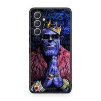 Thumbnail for Θήκη Samsung Galaxy A54 PopArt Thanos από τη Smartfits με σχέδιο στο πίσω μέρος και μαύρο περίβλημα | Samsung Galaxy A54 PopArt Thanos Case with Colorful Back and Black Bezels