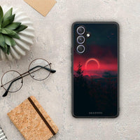 Thumbnail for Θήκη Samsung Galaxy A54 Tropic Sunset από τη Smartfits με σχέδιο στο πίσω μέρος και μαύρο περίβλημα | Samsung Galaxy A54 Tropic Sunset Case with Colorful Back and Black Bezels