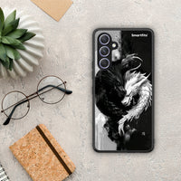 Thumbnail for Θήκη Samsung Galaxy A54 Yin Yang από τη Smartfits με σχέδιο στο πίσω μέρος και μαύρο περίβλημα | Samsung Galaxy A54 Yin Yang Case with Colorful Back and Black Bezels