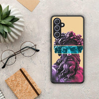 Thumbnail for Θήκη Samsung Galaxy A54 Zeus Art από τη Smartfits με σχέδιο στο πίσω μέρος και μαύρο περίβλημα | Samsung Galaxy A54 Zeus Art Case with Colorful Back and Black Bezels