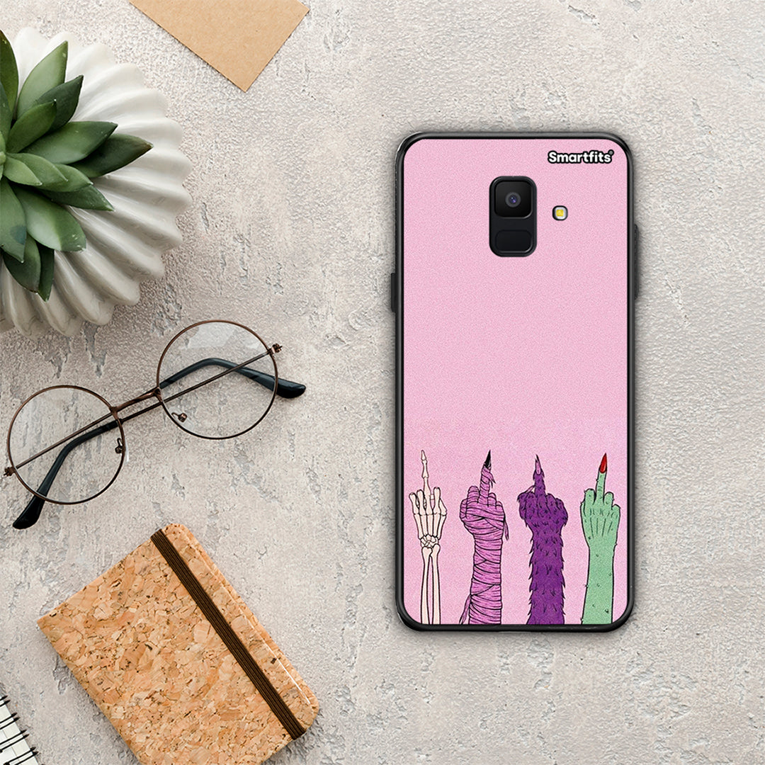 Halloween be a lady - Samsung Galaxy A6 2018 case