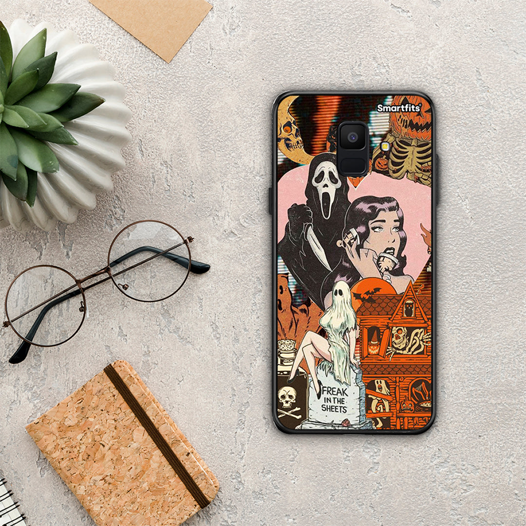 Halloween Collage - Samsung Galaxy A6 2018 case