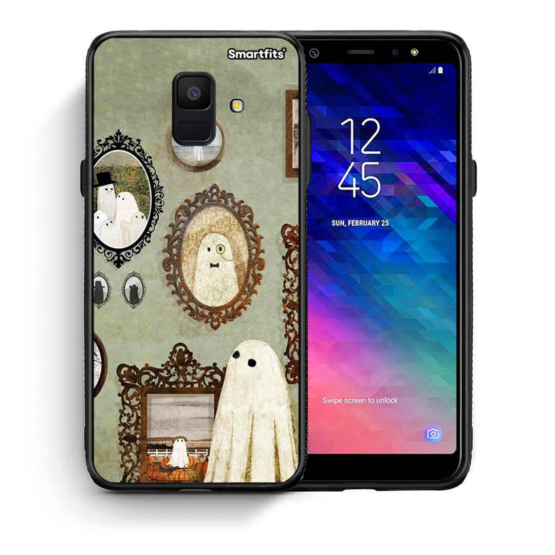 Θήκη Samsung A6 2018 Halloween Ghost Season από τη Smartfits με σχέδιο στο πίσω μέρος και μαύρο περίβλημα | Samsung A6 2018 Halloween Ghost Season case with colorful back and black bezels