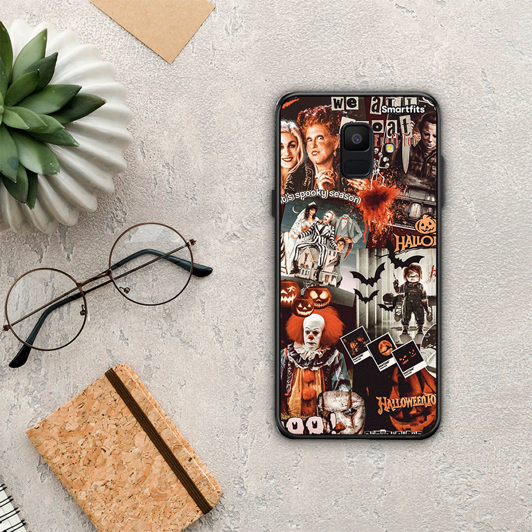 Halloween Spooky Season - Samsung Galaxy A6 2018 Case