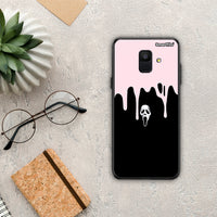 Thumbnail for Melting Halloween Mask - Samsung Galaxy A6 2018 Case