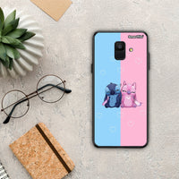 Thumbnail for Stitch and Angel - Samsung Galaxy A6 2018 case