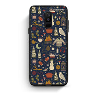 Thumbnail for samsung A6 Plus Christmas Elements θήκη από τη Smartfits με σχέδιο στο πίσω μέρος και μαύρο περίβλημα | Smartphone case with colorful back and black bezels by Smartfits