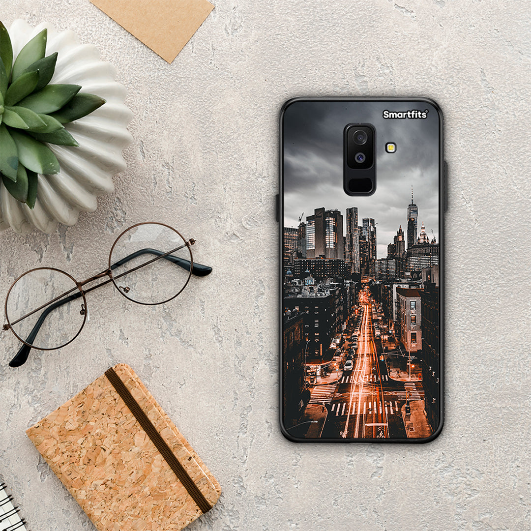 City Lights - Samsung Galaxy A6+ 2018 θήκη