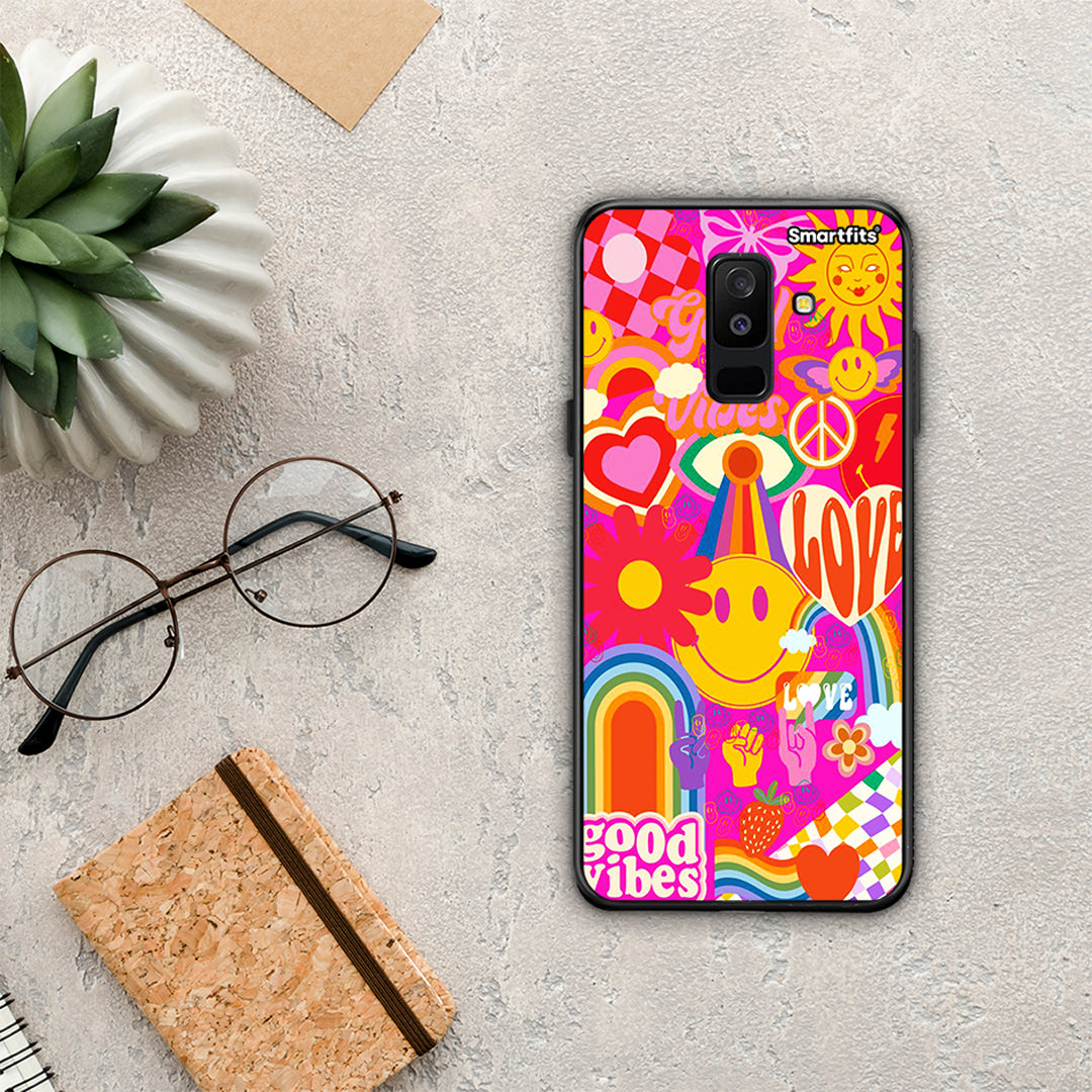 Hippie Love - Samsung Galaxy A6+ 2018 θήκη