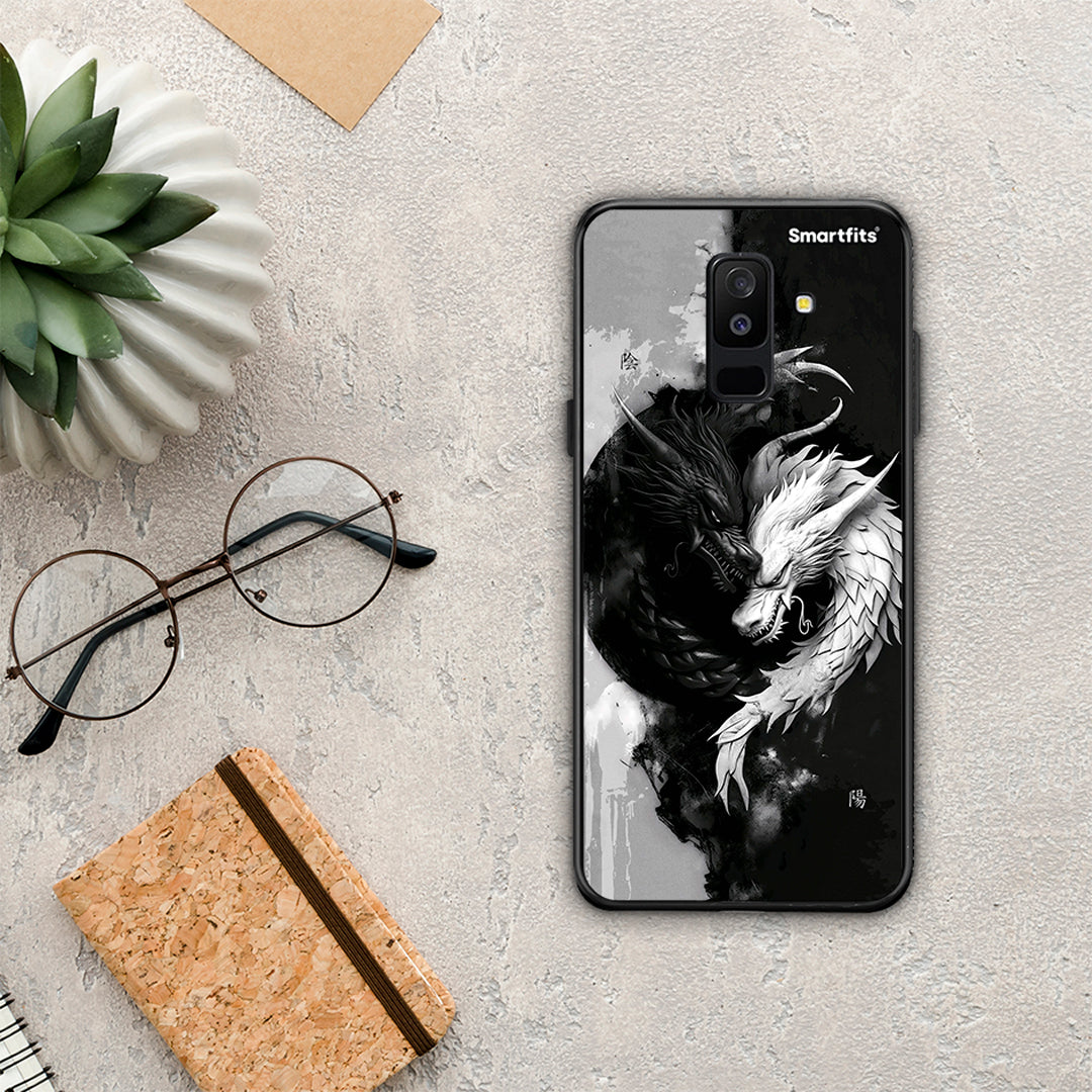 Yin Yang - Samsung Galaxy A6+ 2018 θήκη