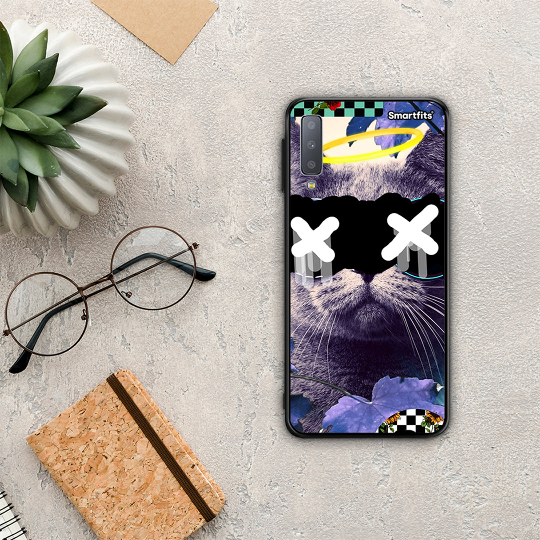 Cat Collage - Samsung Galaxy A7 2018 case