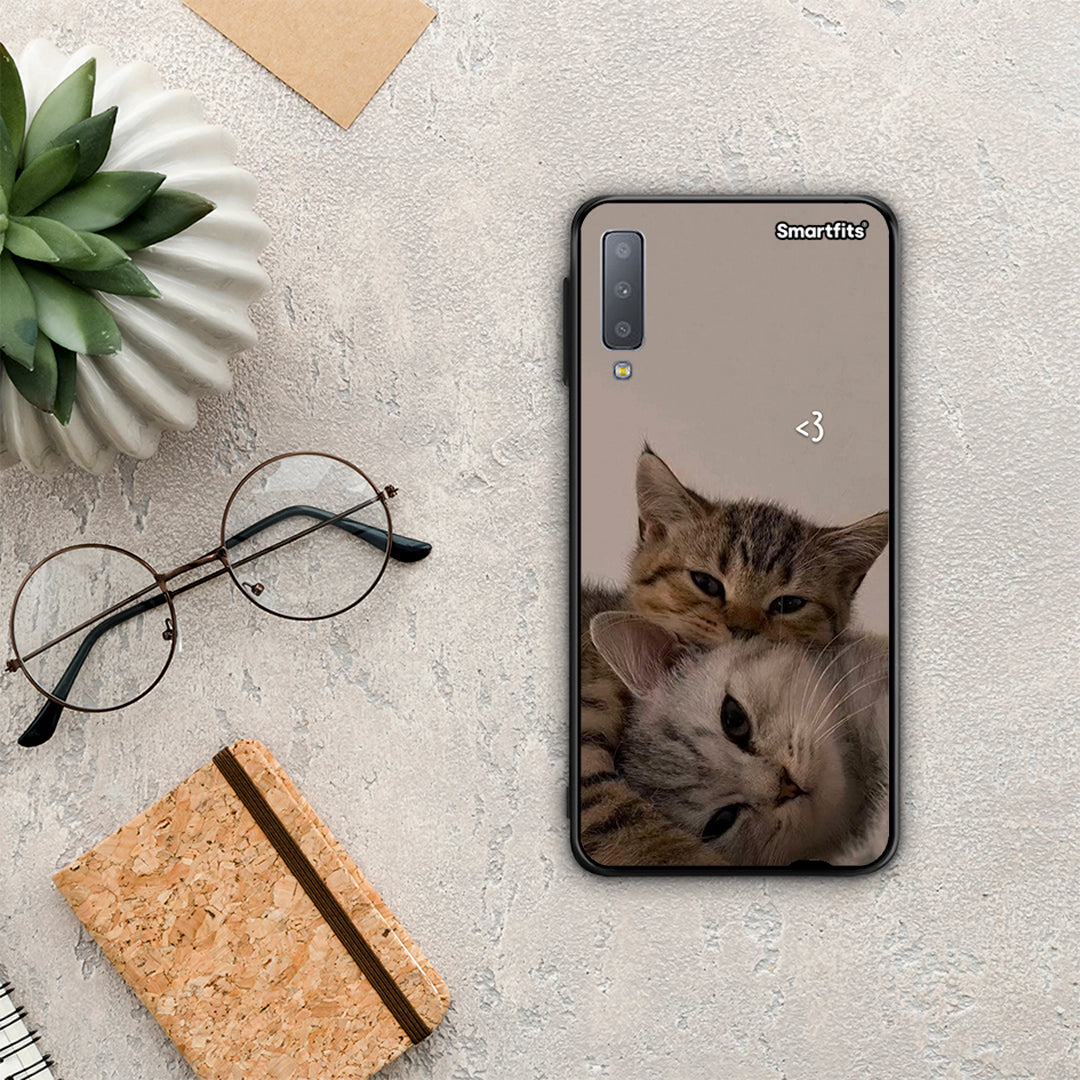 Cats In Love - Samsung Galaxy A7 2018 θήκη