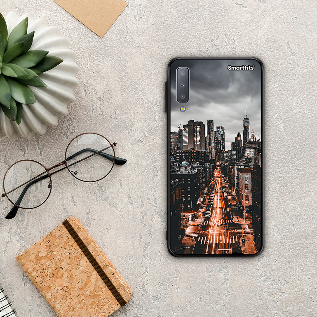 City Lights - Samsung Galaxy A7 2018 case