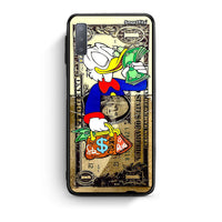 Thumbnail for samsung A7 Duck Money Θήκη από τη Smartfits με σχέδιο στο πίσω μέρος και μαύρο περίβλημα | Smartphone case with colorful back and black bezels by Smartfits
