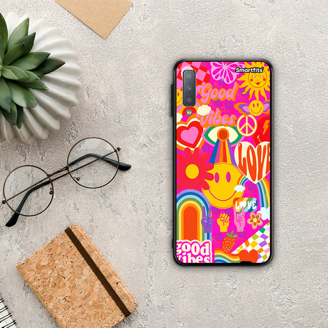 Hippie Love - Samsung Galaxy A7 2018 case