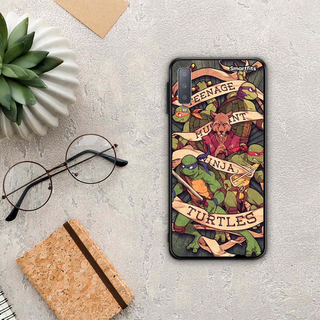 Ninja Turtles - Samsung Galaxy A7 2018 θήκη